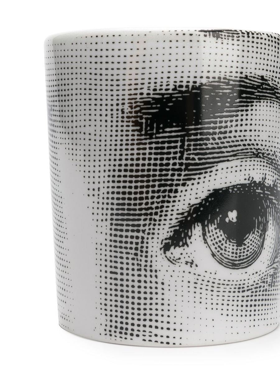 Fornasetti Eyes Mug Hand Decorated Porcelain Luxurious Collectible Gift For Women