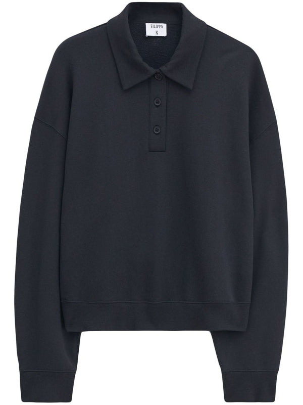 Filippa K Long sleeves polo shirt