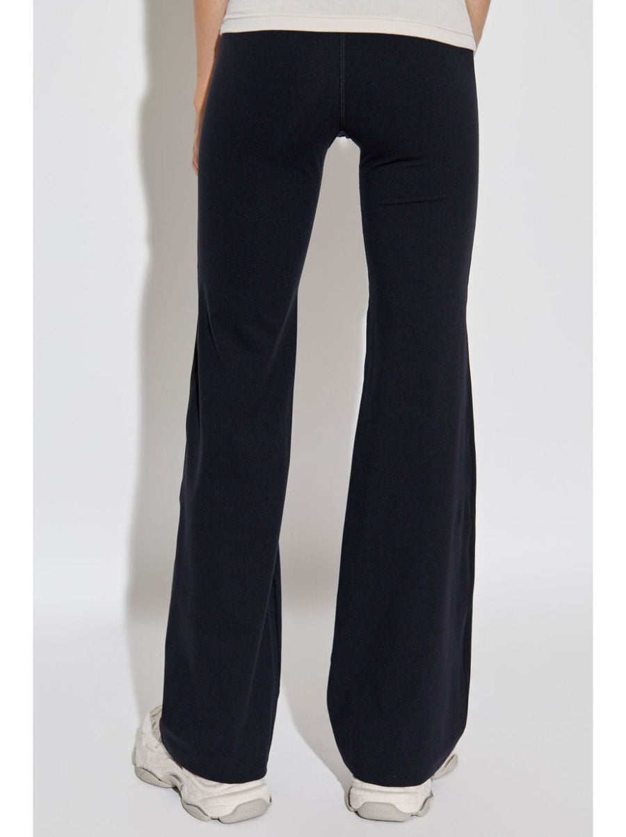 Balenciaga Elastic Waist Flared Track Trousers For Women With Sleek Urban Style And All Day Comfort