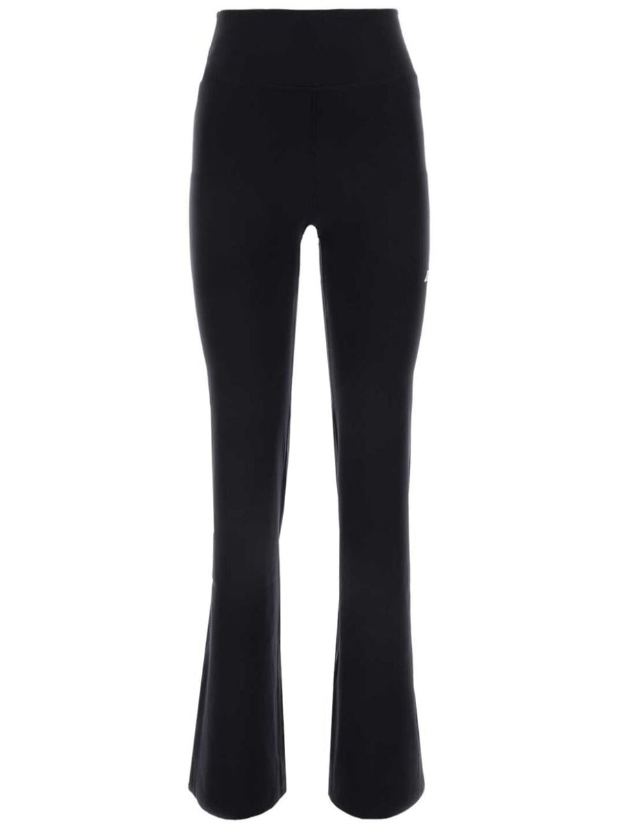 Balenciaga Elastic Waist Flared Track Trousers For Women With Sleek Urban Style And All Day Comfort