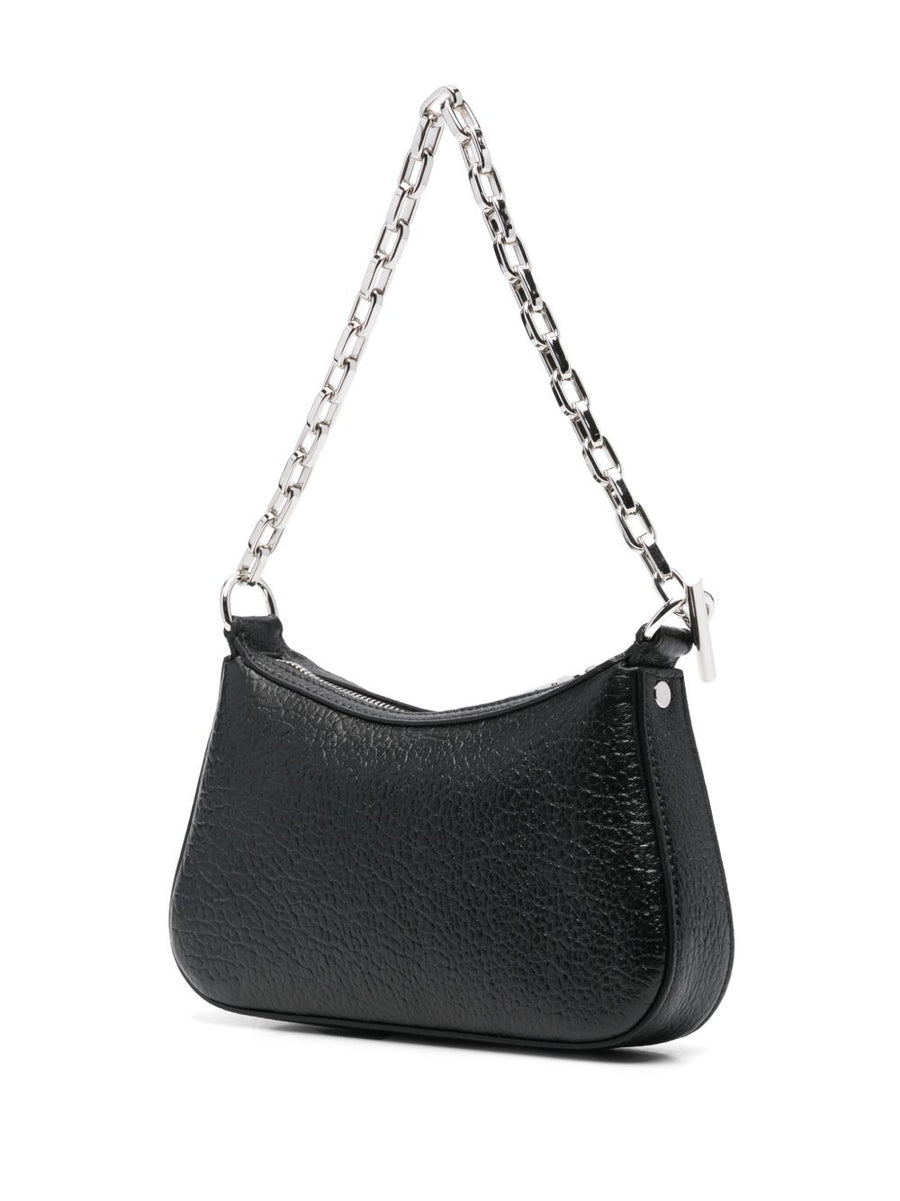 Alexander McQueen Mini T Bar Bag Luxurious Lambskin Clutch Top Zip On The Go For Women