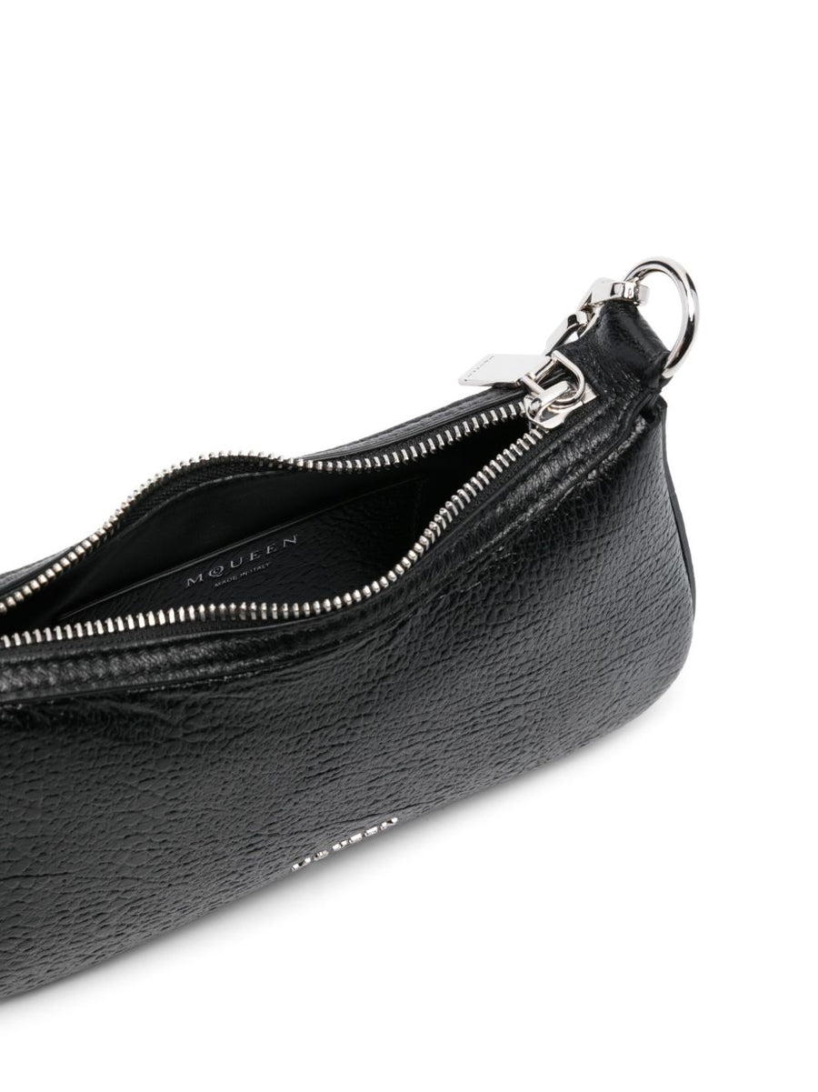 Alexander McQueen Mini T Bar Bag Luxurious Lambskin Clutch Top Zip On The Go For Women