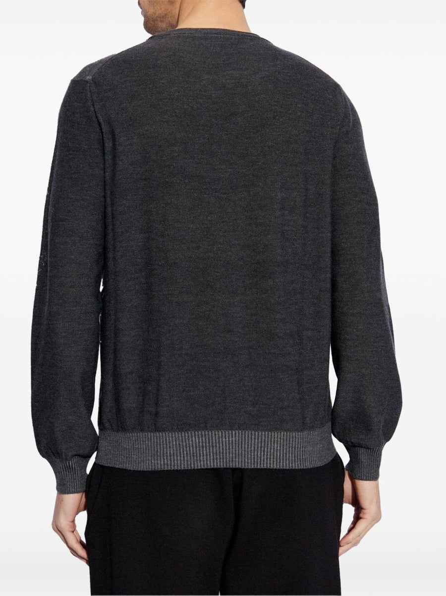 Alexander McQueen Skull Sweater For Men Luxury Wool Knit With Iconic Skull Motif And Cozy Warmth