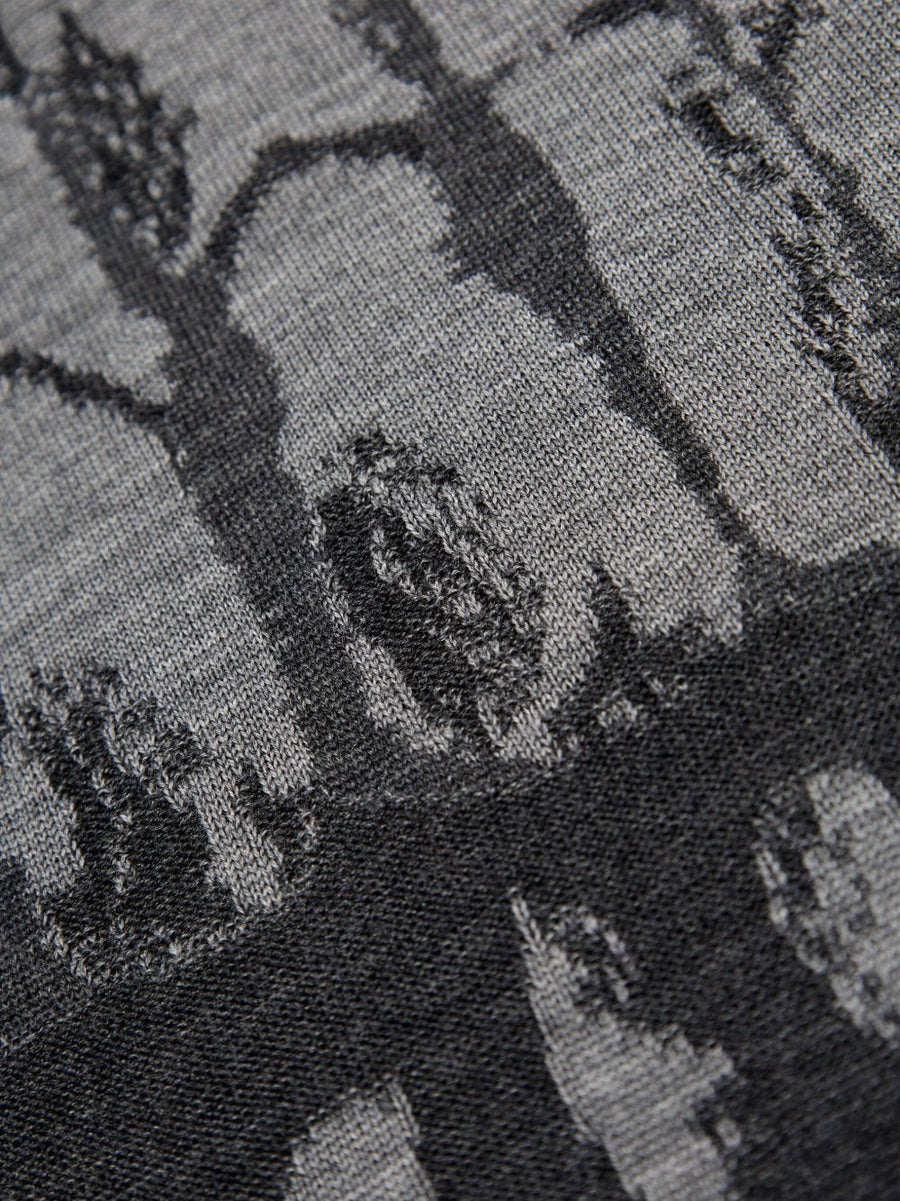 Alexander McQueen Skull Sweater For Men Luxury Wool Knit With Iconic Skull Motif And Cozy Warmth