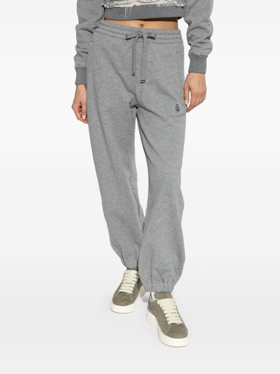 Alexander McQueen Logo-Embroidered Track Pants For Women - Luxurious Comfort, Refined Streetwear