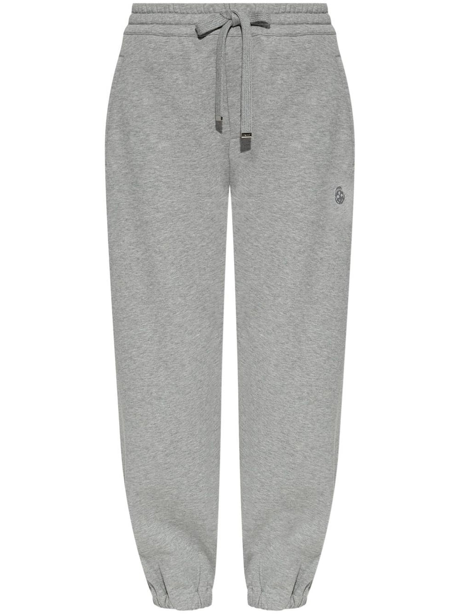 Alexander McQueen Logo-Embroidered Track Pants For Women - Luxurious Comfort, Refined Streetwear