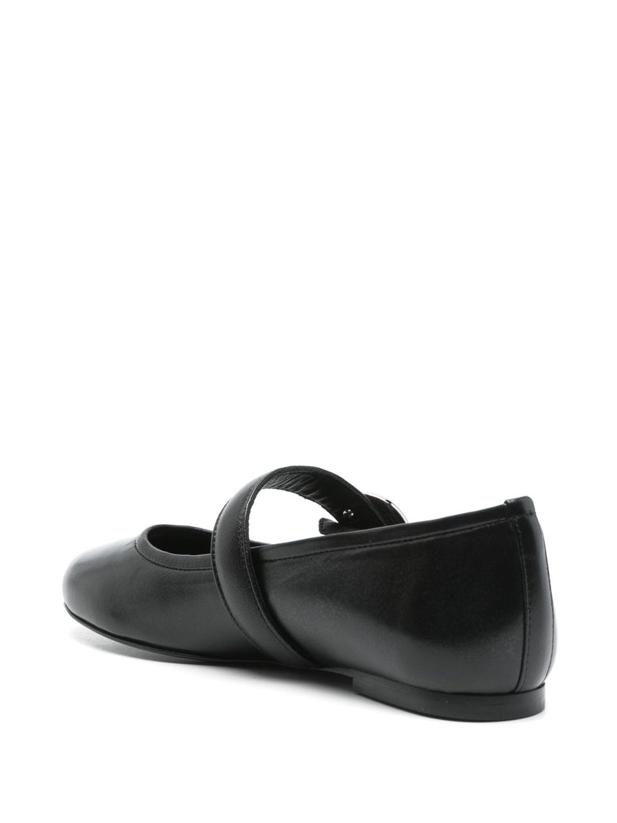 Coperni Leather Ballet Flats For Women Timeless Versatile Everyday Luxury With Logo Buckle