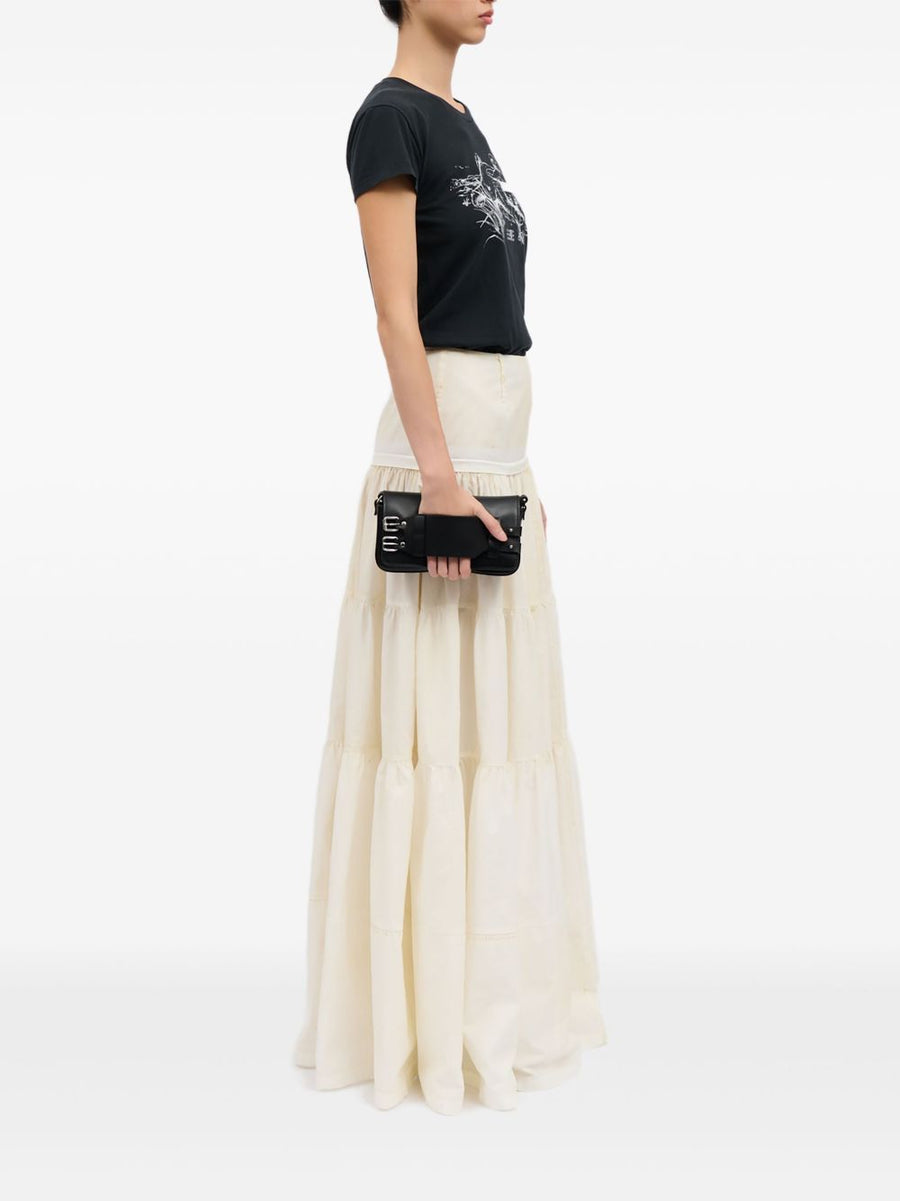 MM6 Maison Margiela Bracelet Shoulder Bag For Women Versatile Compact Calf Leather Day To Night