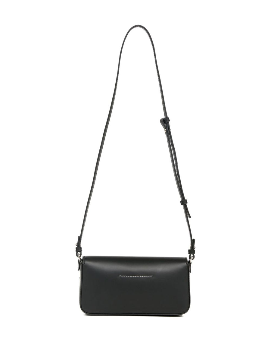 MM6 Maison Margiela Bracelet Shoulder Bag For Women Versatile Compact Calf Leather Day To Night