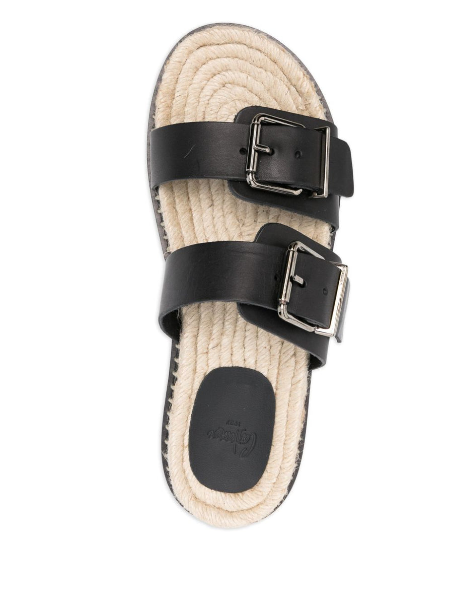Castañer Ter Sandals Elegant Flat Sandals With Braided Raffia Detail For Women All Day Comfort