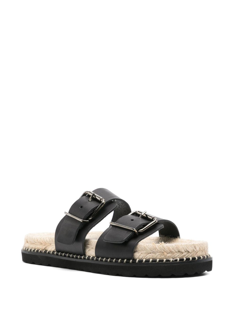 Castañer Ter Sandals Elegant Flat Sandals With Braided Raffia Detail For Women All Day Comfort