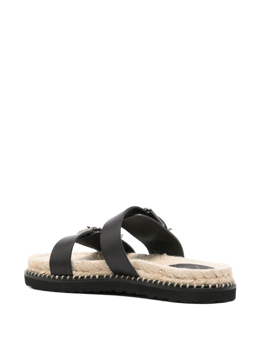 Castañer Ter Sandals Elegant Flat Sandals With Braided Raffia Detail For Women All Day Comfort