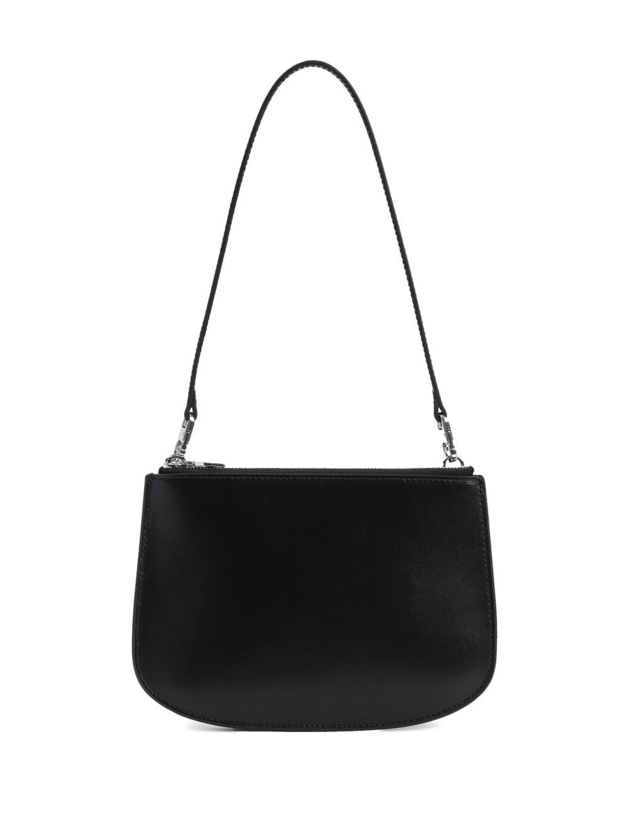 Diesel 1DR Twin Leather Shoulder Bag For Women With Top Zip Detachable Strap Compact Elegance