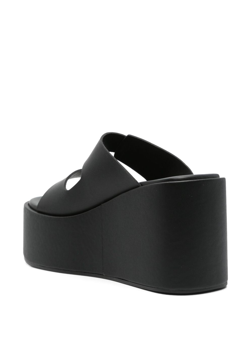 Coperni Patch Wedge Sandals