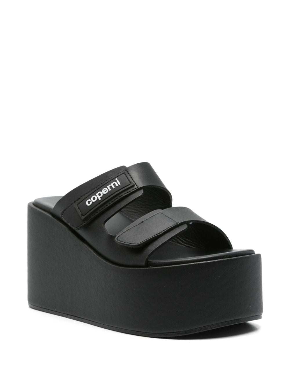 Coperni Patch Wedge Sandals