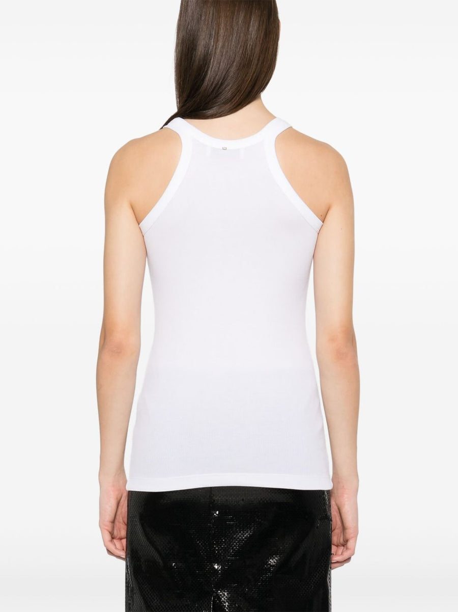 Sportmax Cotton Tank Top For Women Breathable One Hundred Percent Cotton Everyday Essential