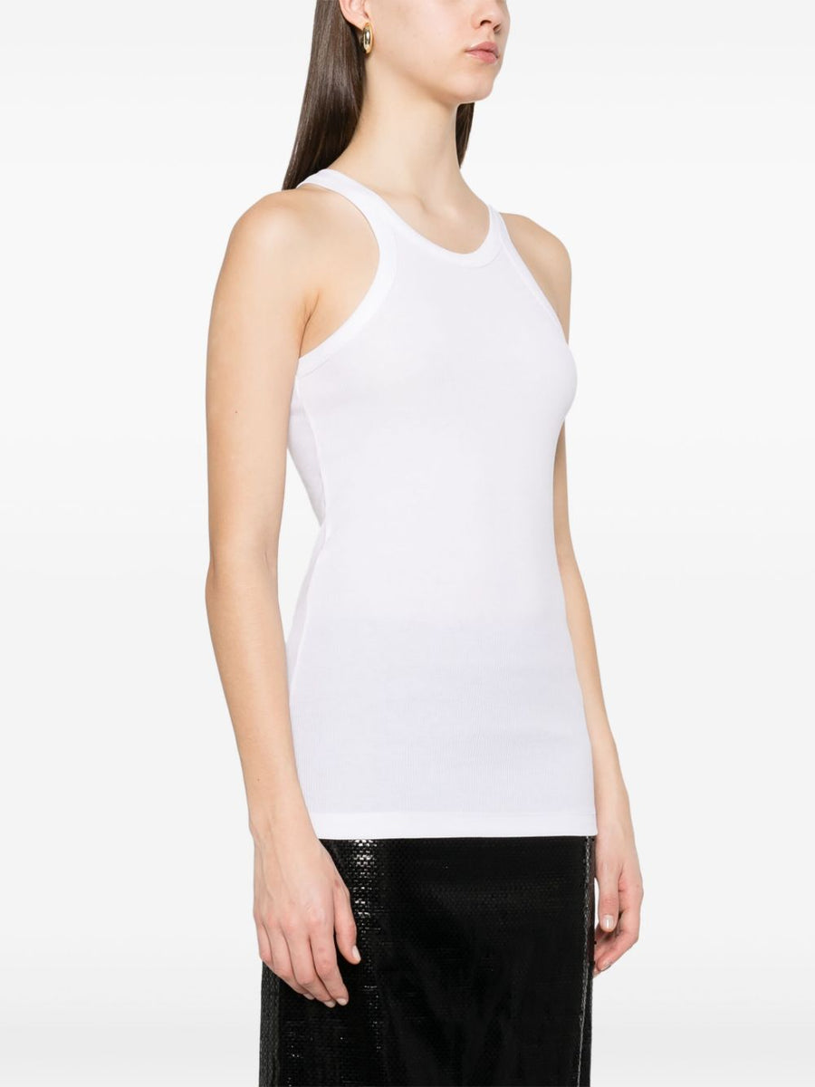 Sportmax Cotton Tank Top For Women Breathable One Hundred Percent Cotton Everyday Essential