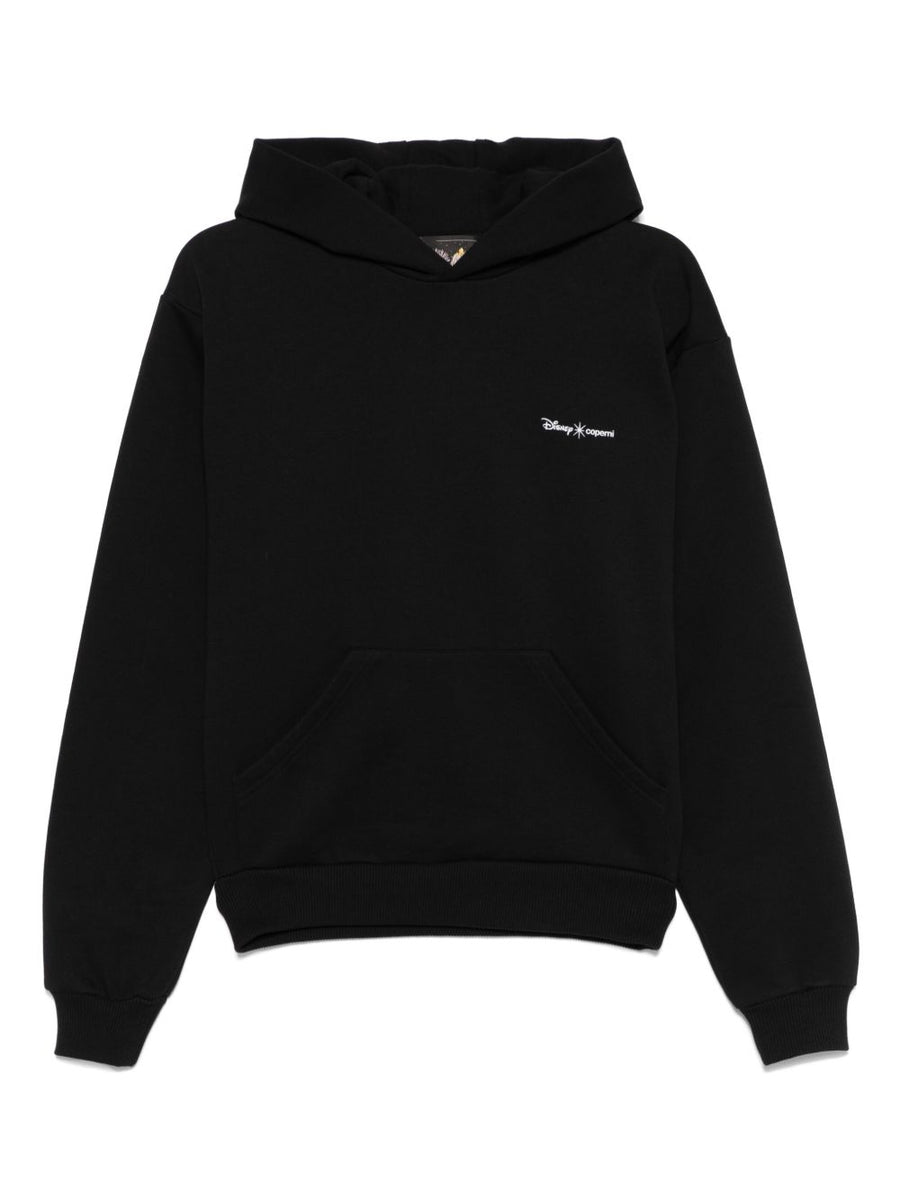 Maleficent Cotton Hoodie By Disney X Coperni For Fans Unisex Black With Front Pocket And Organic Cotton Blend