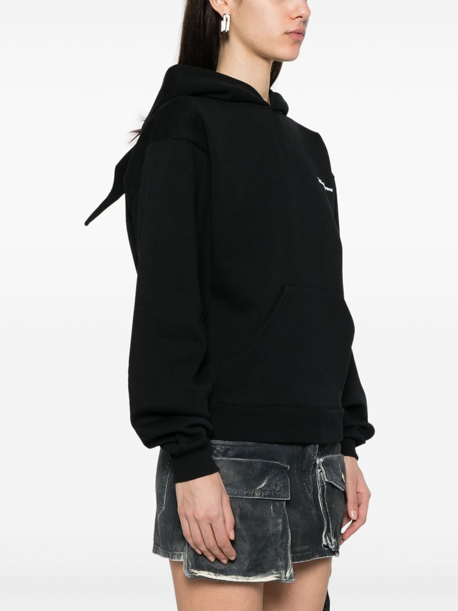 Maleficent Cotton Hoodie By Disney X Coperni For Fans Unisex Black With Front Pocket And Organic Cotton Blend