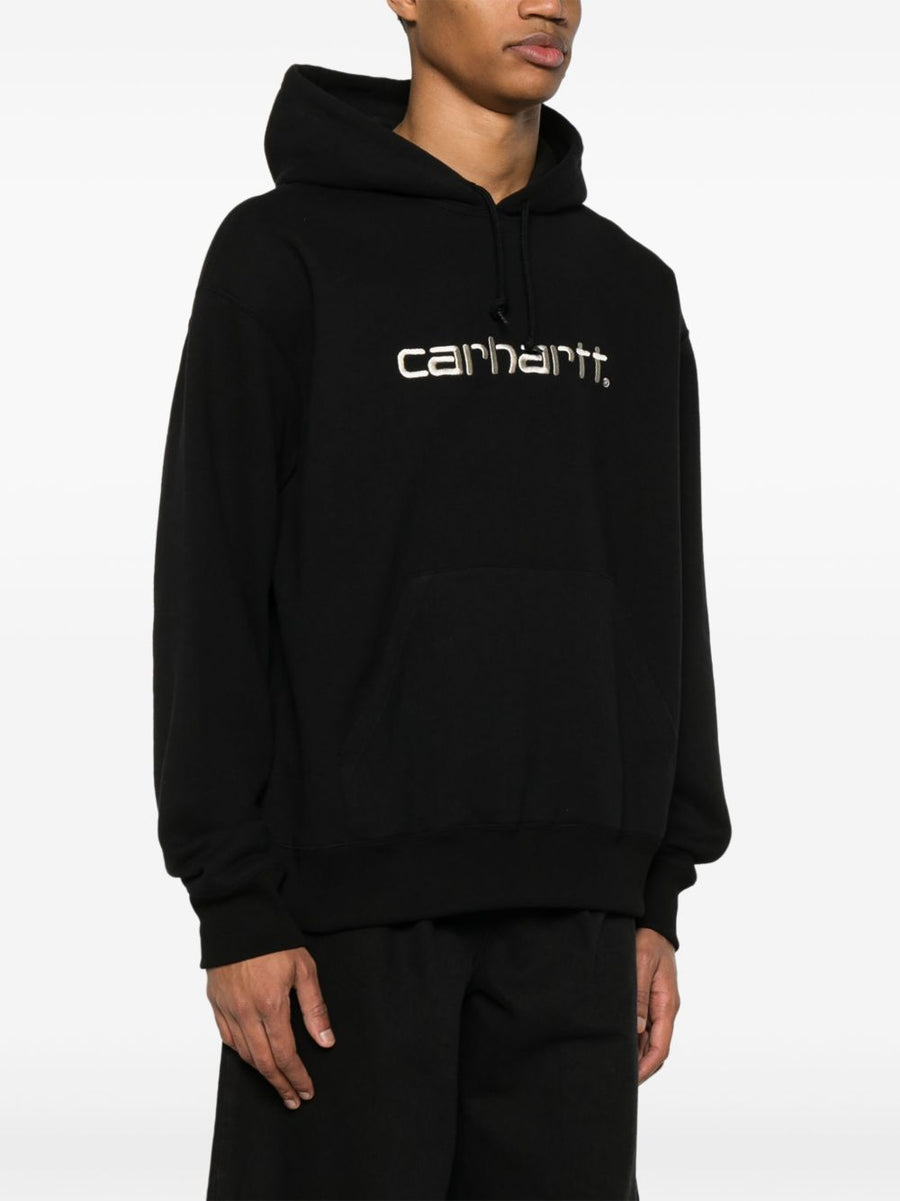 Junya Watanabe Printed Cotton Hoodie For Men Luxury Comfort Front Pouch Pocket Everyday Essential