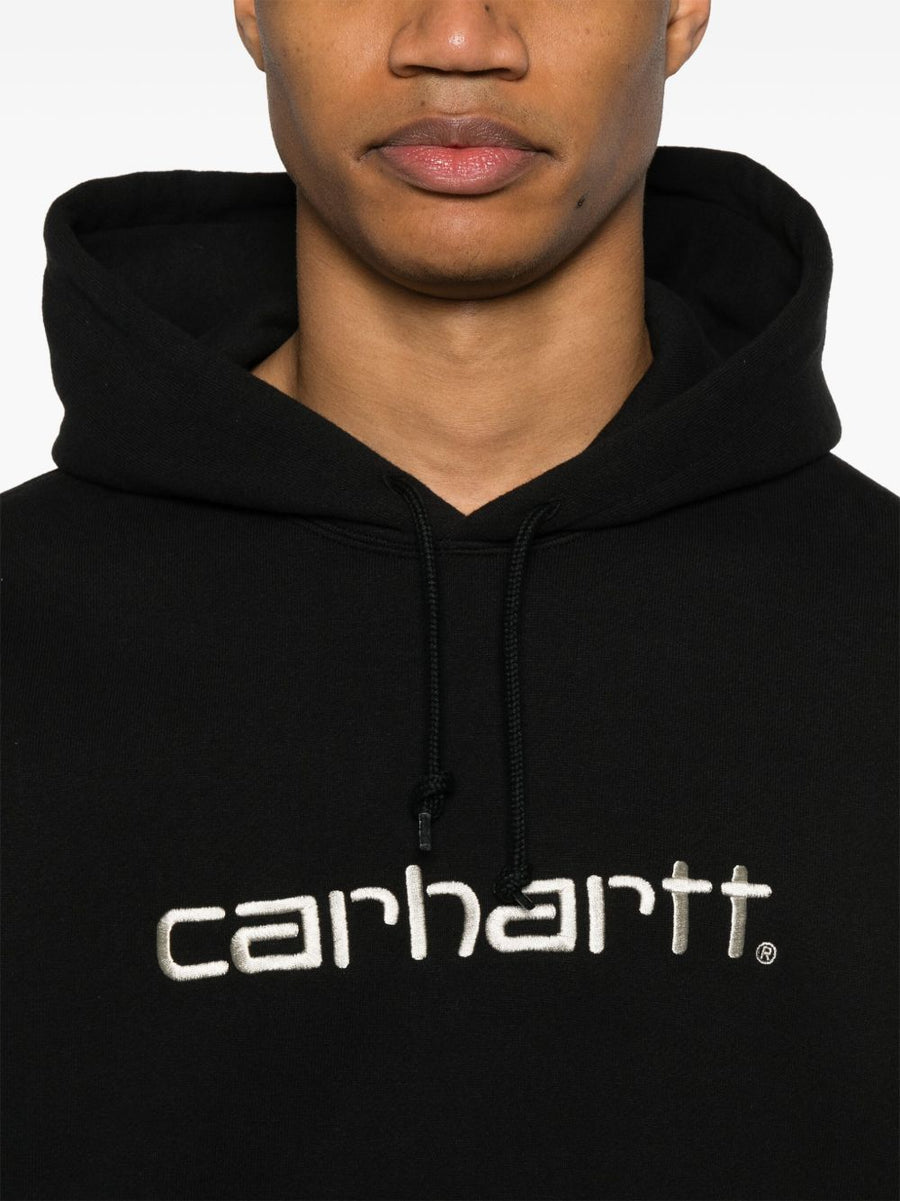 Junya Watanabe Printed Cotton Hoodie For Men Luxury Comfort Front Pouch Pocket Everyday Essential