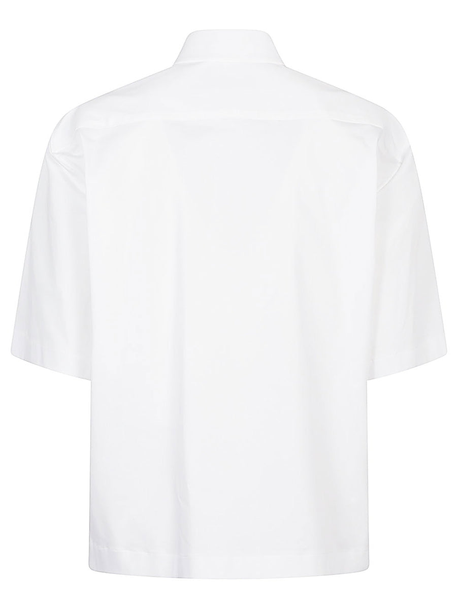 White Cotton Shirt For Women By The Latest Ben With Stretch And Structured Silhouette