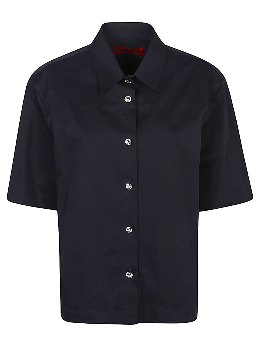 Ben Cotton Shirt The Latest For Women Versatile Day To Night Short Sleeves Jewel Button