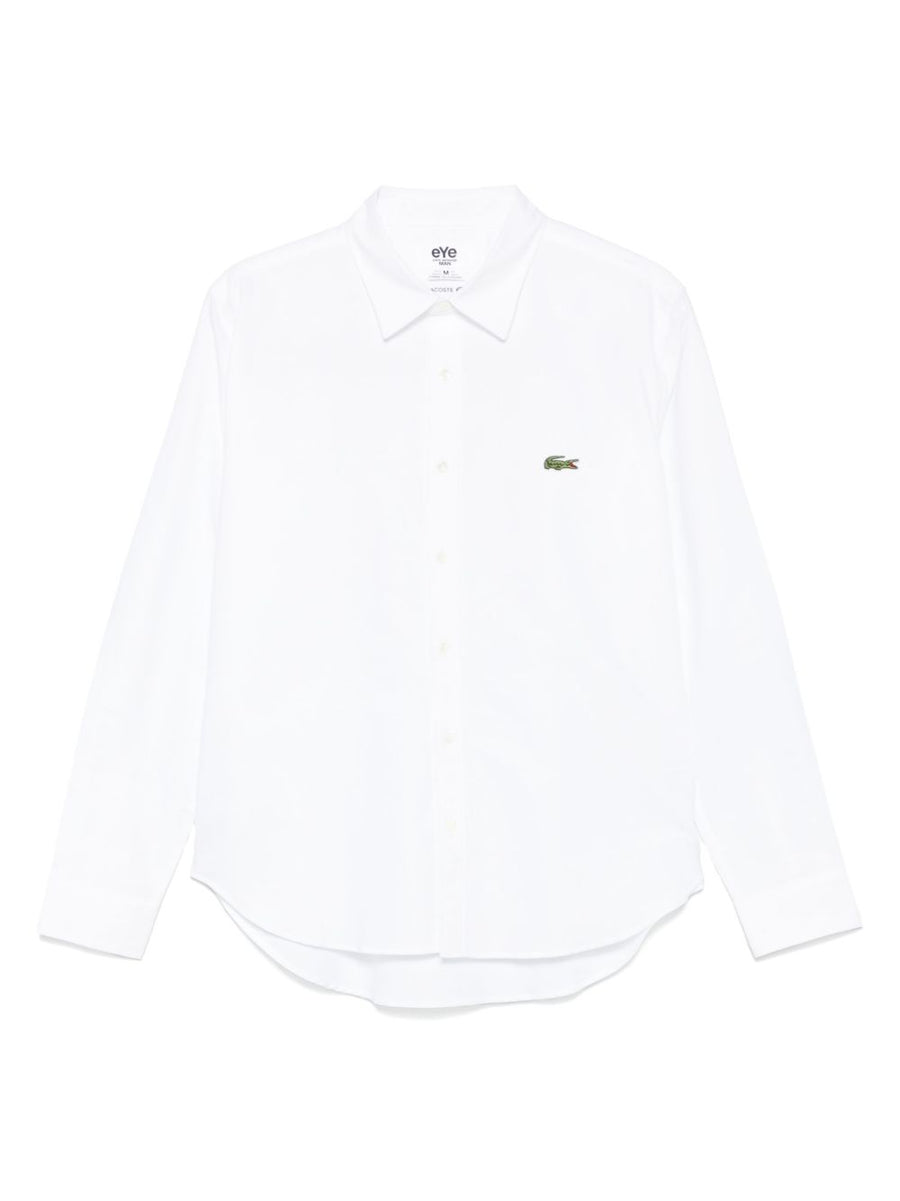Junya Watanabe Cotton Shirt For Men Premium White One Hundred Percent Cotton Minimalist Smart Casual Everyday