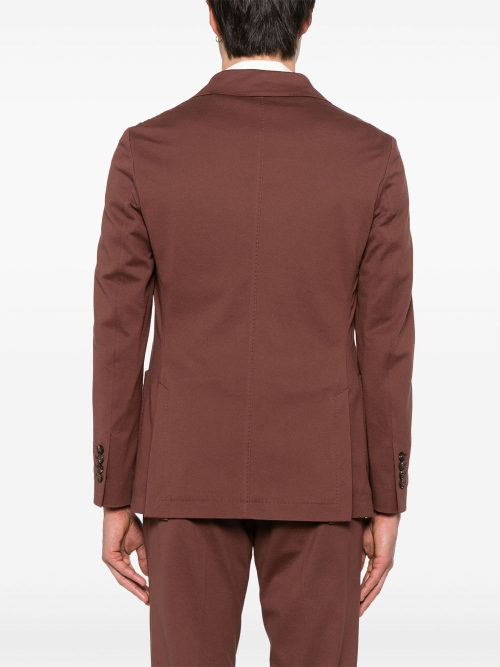 Circolo 1901 English rear vents Cotton double-breasted jacket