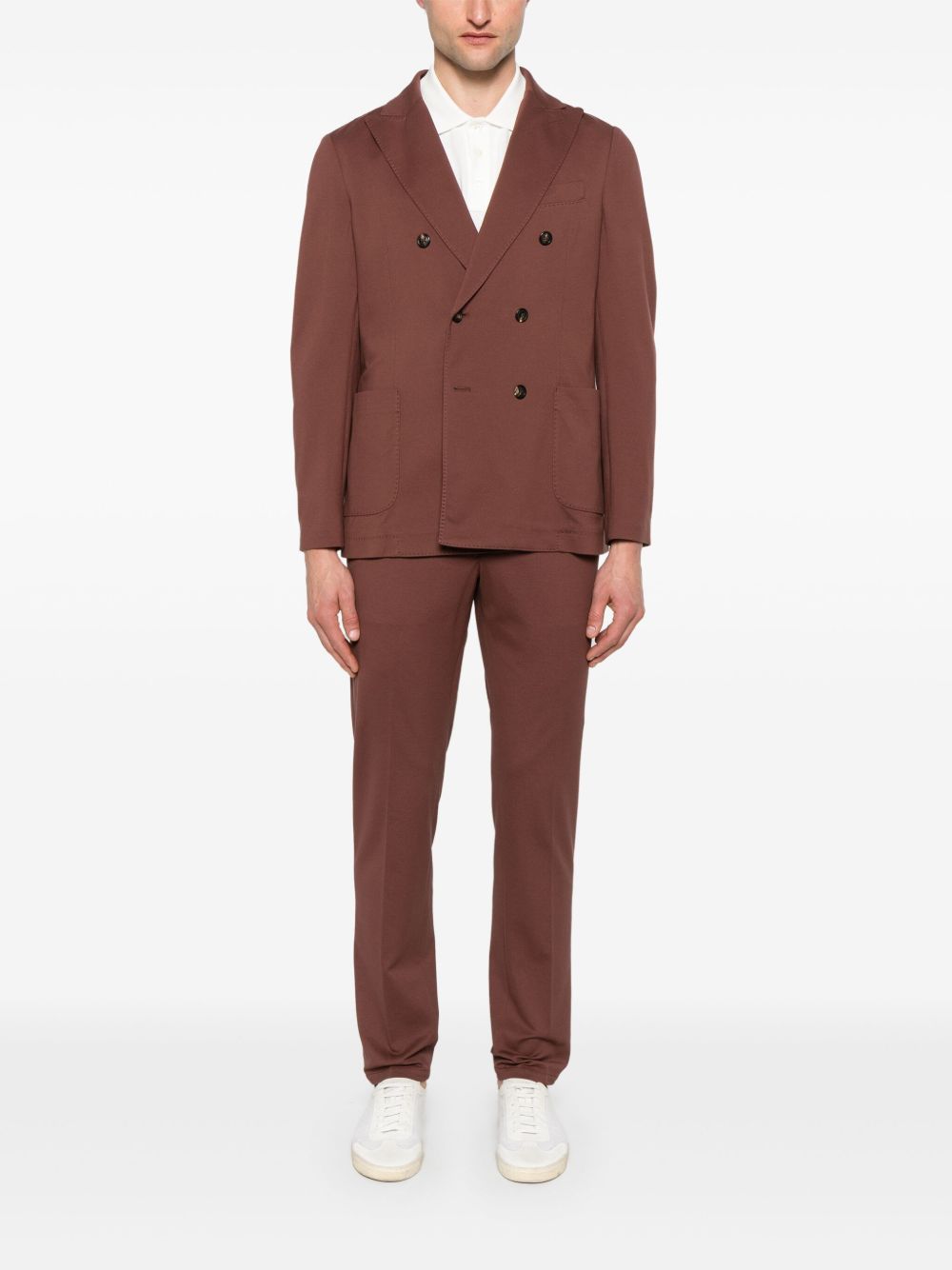 Circolo 1901 English rear vents Cotton double-breasted jacket