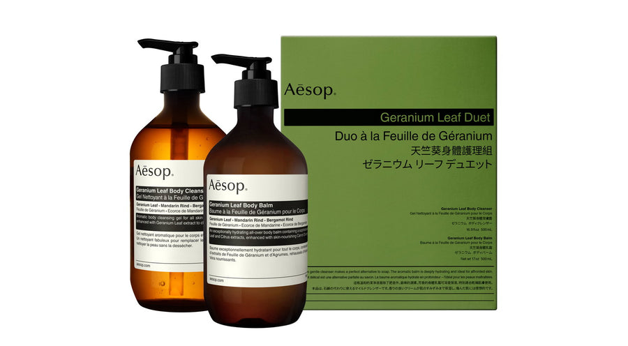 AESOP Geranium Leaf Duet Women Versatile Lifestyle Accessory New In Spring Summer 2025