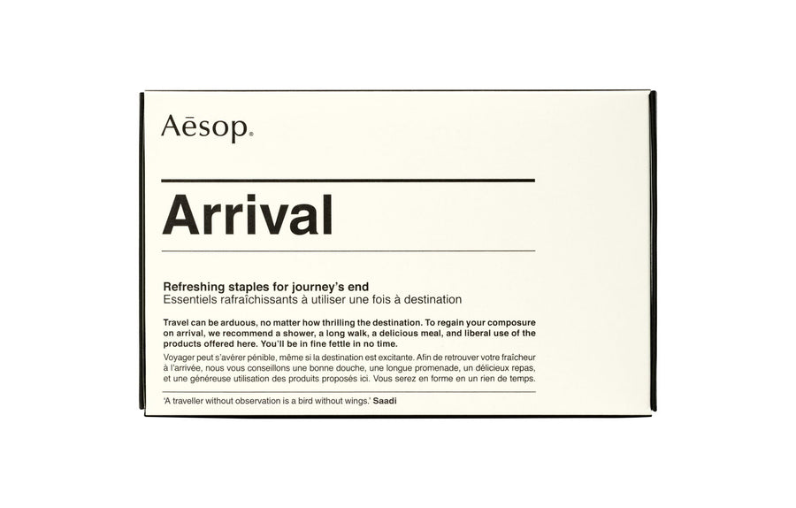 AESOP Arrival Travel Kit For Women Lux Travel Essentials With Refined On The Go Design Spring Summer 2025 Edition