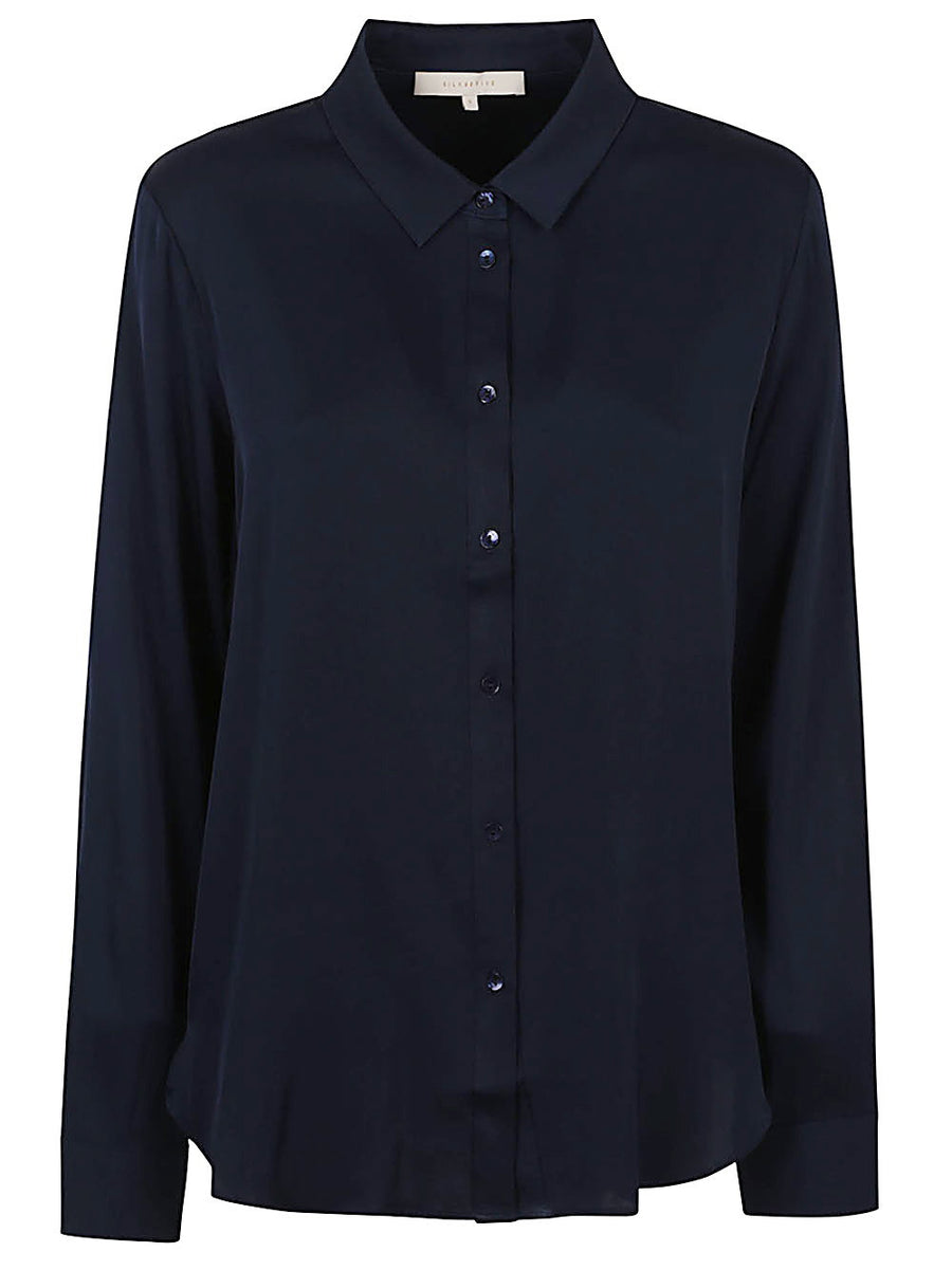 Silk95Five Monte Carlo Silk Shirt For Women Relaxed Fit Movement Friendly Quiet Luxury Resort Ready