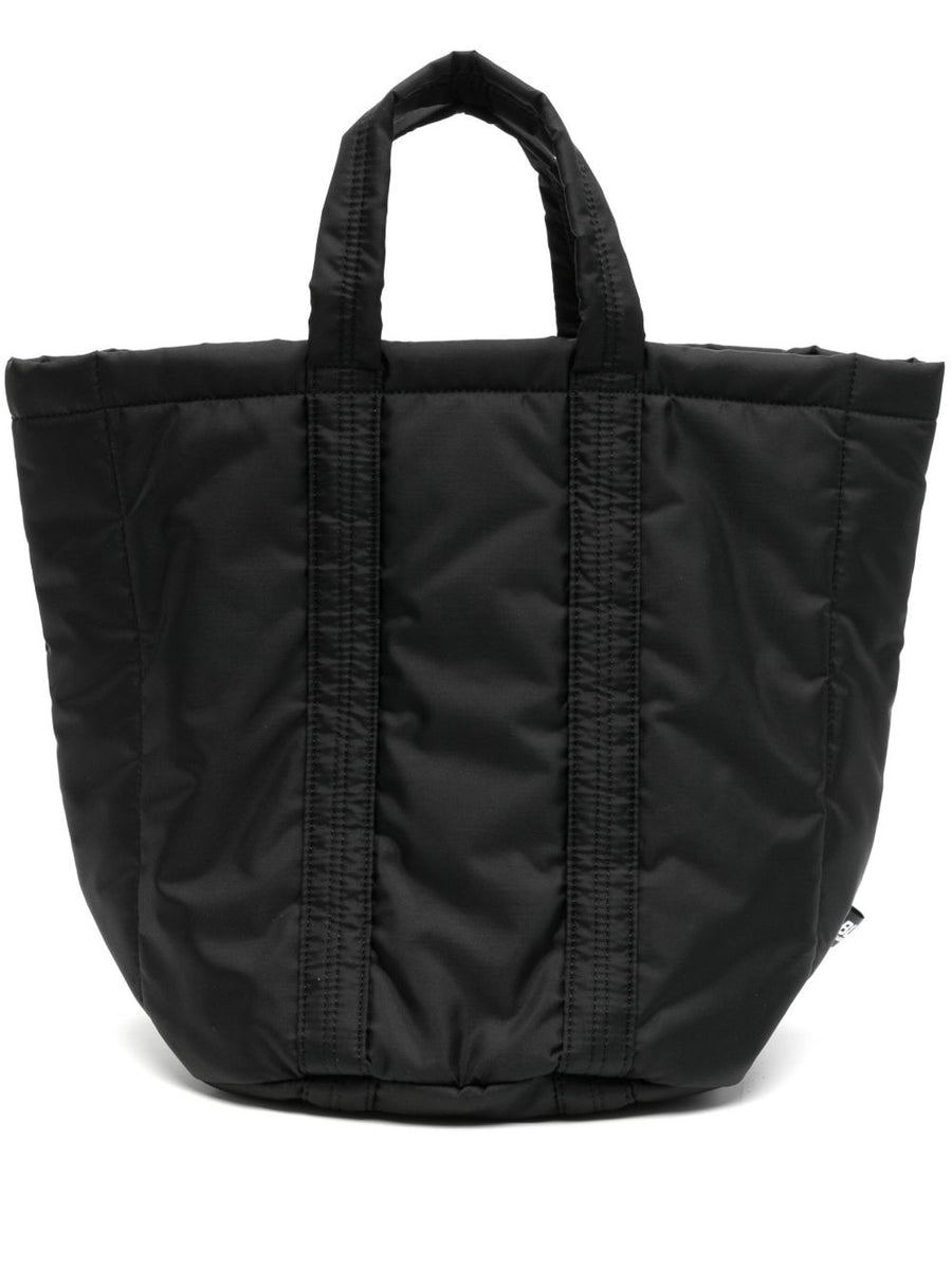Comme Des Garcons Durable Panelled Nylon Tote Bag Unisex Shopper For City Living And Work