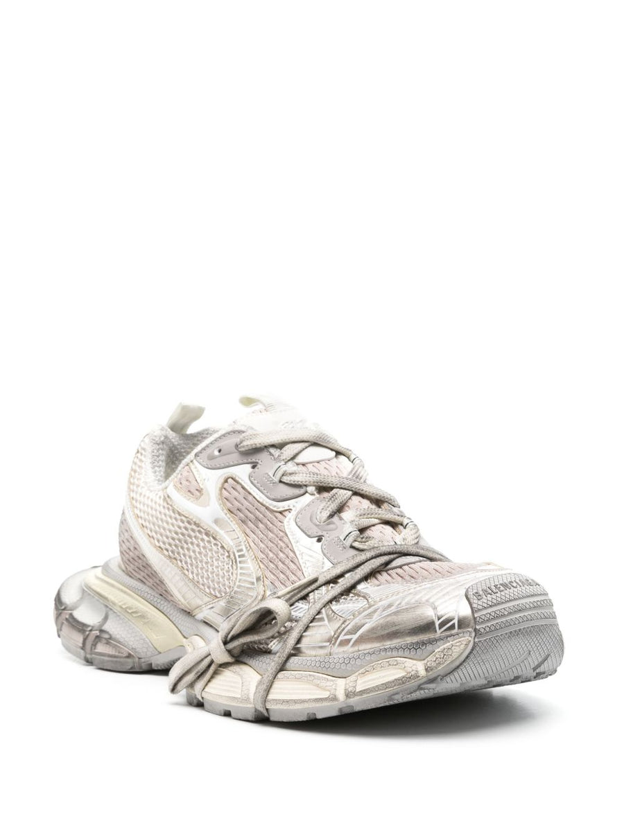 Balenciaga 3XL Sneakers For Men Bold Streetwear Distressed Mesh With Chunky Rubber Sole