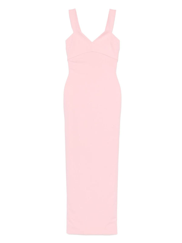 Solace London V-neck sleeveless Nalani maxi dress