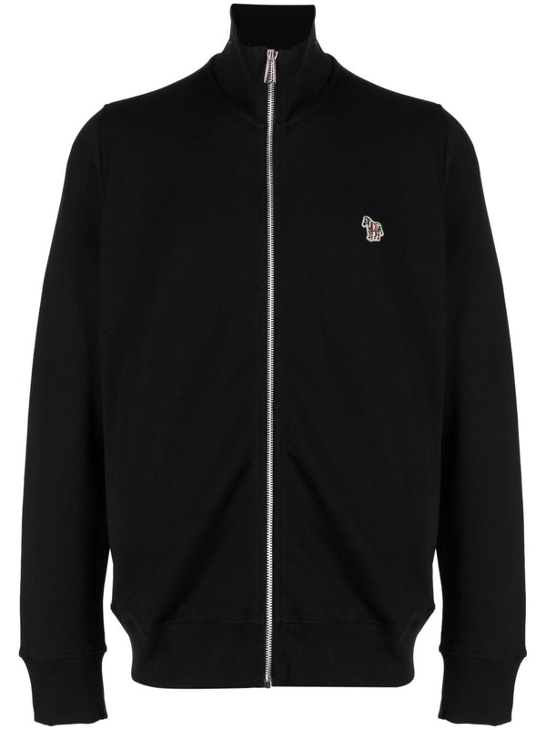 Ps By Paul Smith Zebra logo cotton sweatshirt