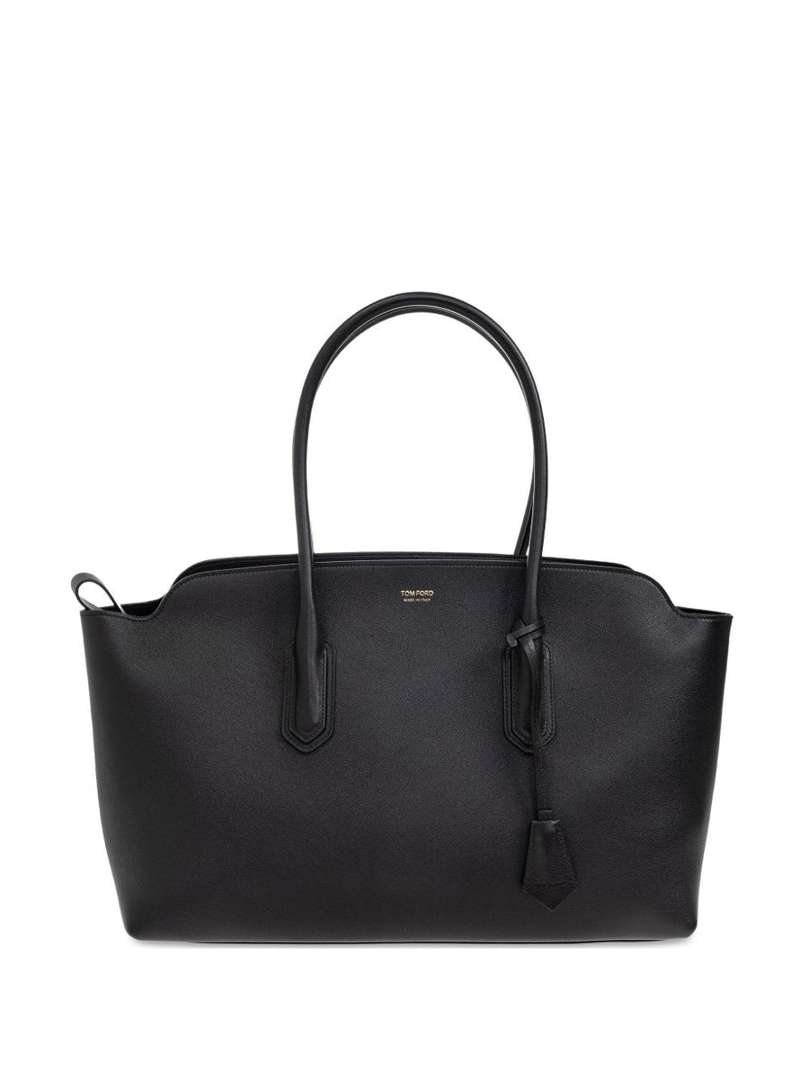 Tom Ford Structured Tote Bag Calf Leather Luxury For Women Everyday Shopper Premium Quality