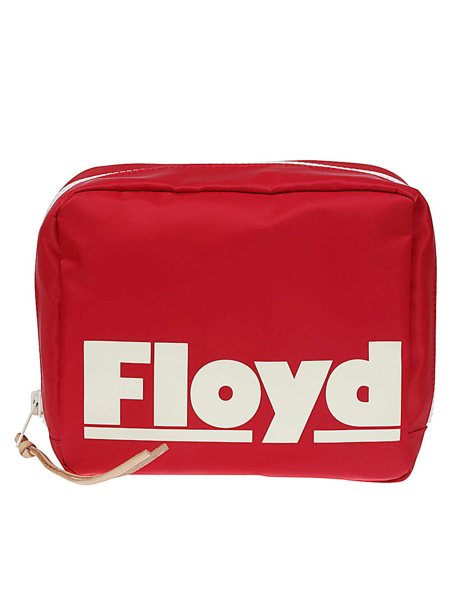 Floyd 032C Nylon Wash Bag For Men Compact 4L Travel Organizer Neatly Stores Toiletries In Bold Red
