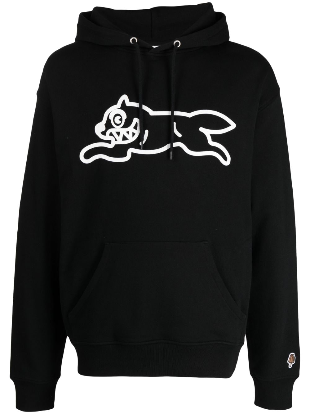 Icecream Running Dog Popover hoodie