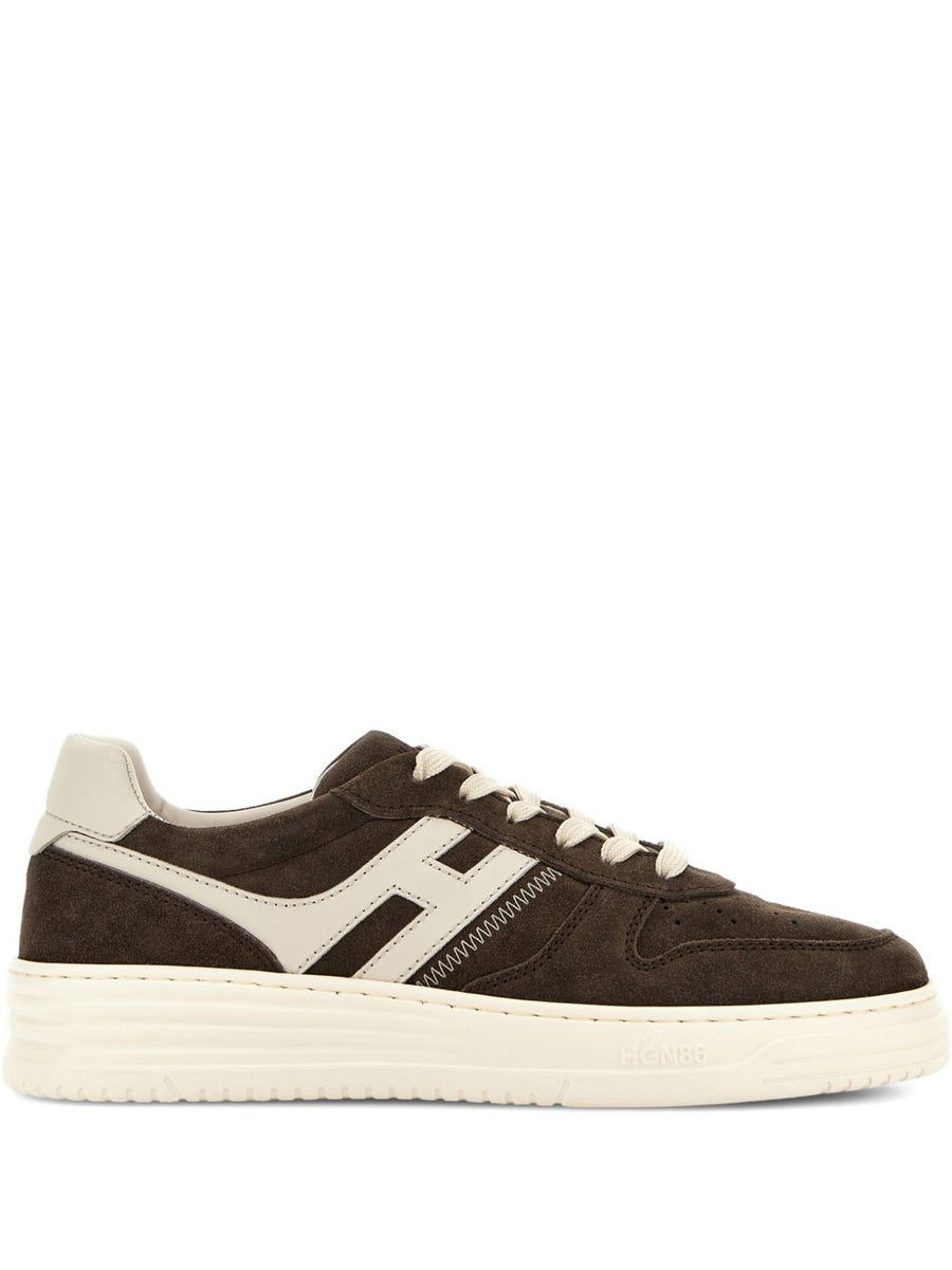 Hogan H630 Leather Sneakers For Men Premium Everyday Wear With Refined Casual Style