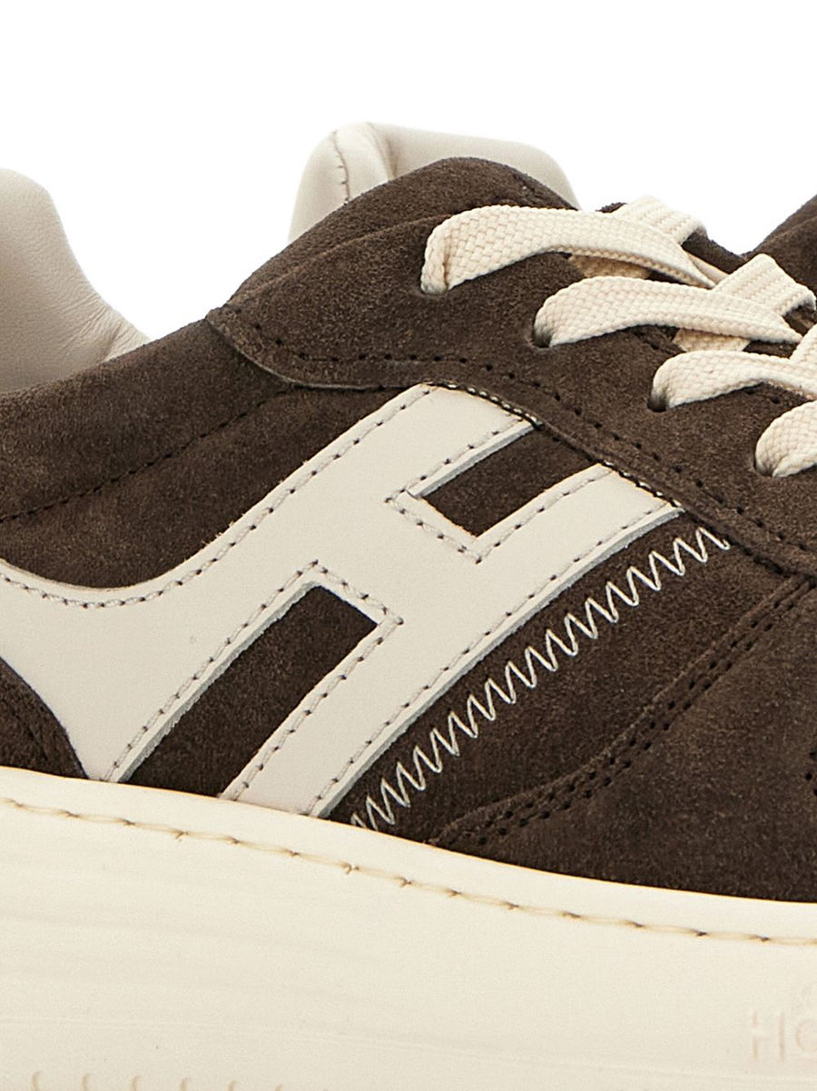 Hogan H630 Leather Sneakers For Men Premium Everyday Wear With Refined Casual Style