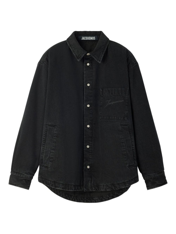 JACQUEMUS Shirts BLACK