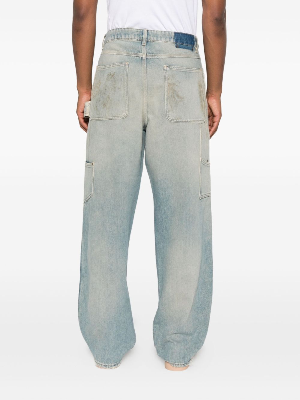 Golden Goose Destroyed denim cotton jeans