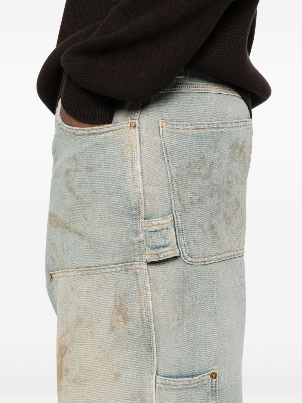 Golden Goose Destroyed denim cotton jeans