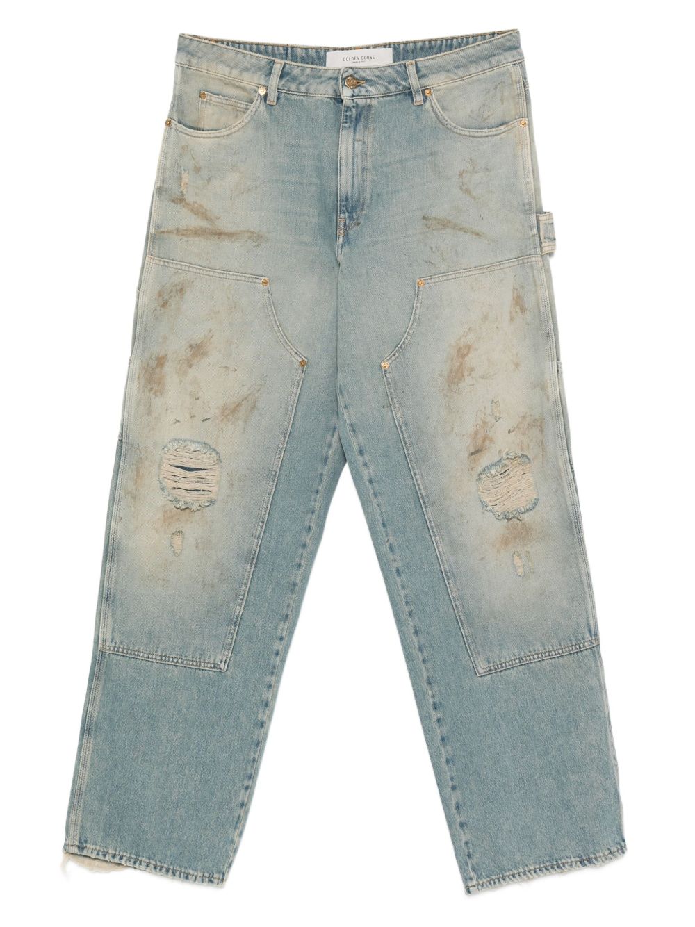 Golden Goose Destroyed denim cotton jeans