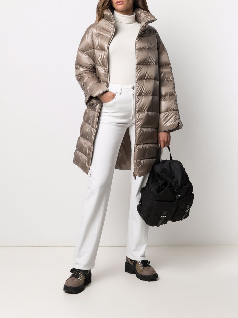 Herno Matilde midi down jacket