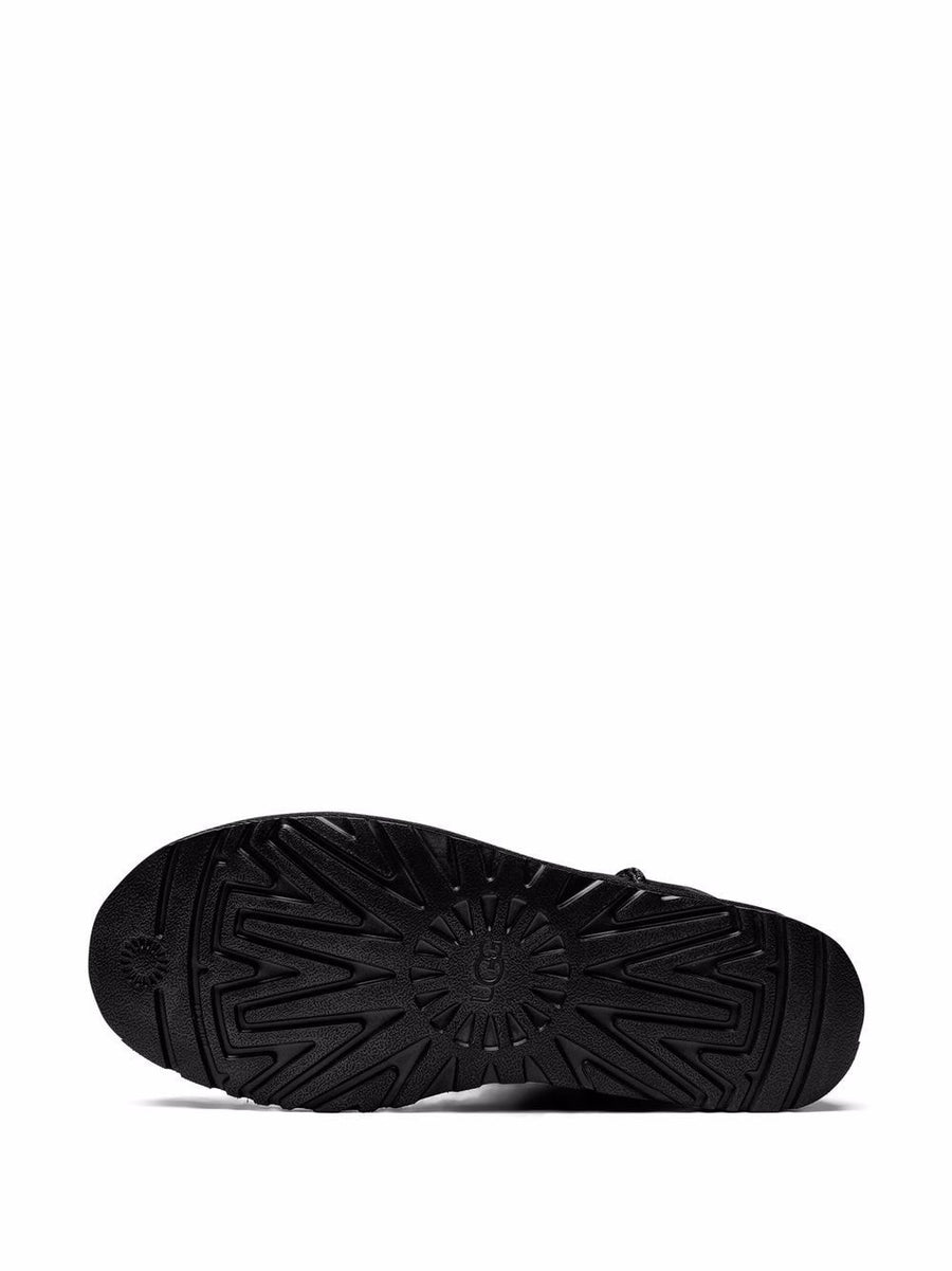 UGG Classic Mini Boots For Men Black Suede With Plush Shearling Lining All Day Warmth