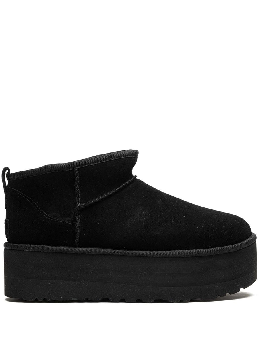 UGG Ultra Mini Platform Boots For Women Leather Comfort