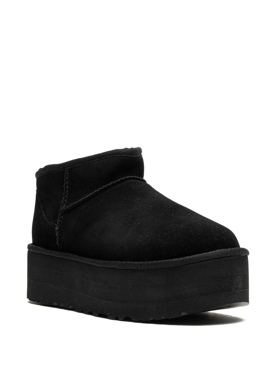 UGG Ultra Mini Platform Boots For Women Leather Comfort